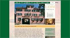 Desktop Screenshot of lamm-tuebingen.de